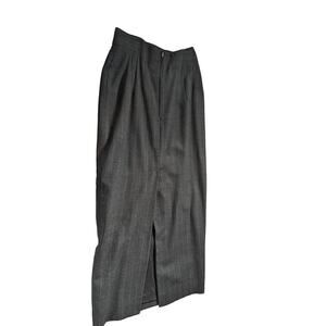 Bebe Vintage business work Wool Pencil skirt Women's Size 8 in Charcoal